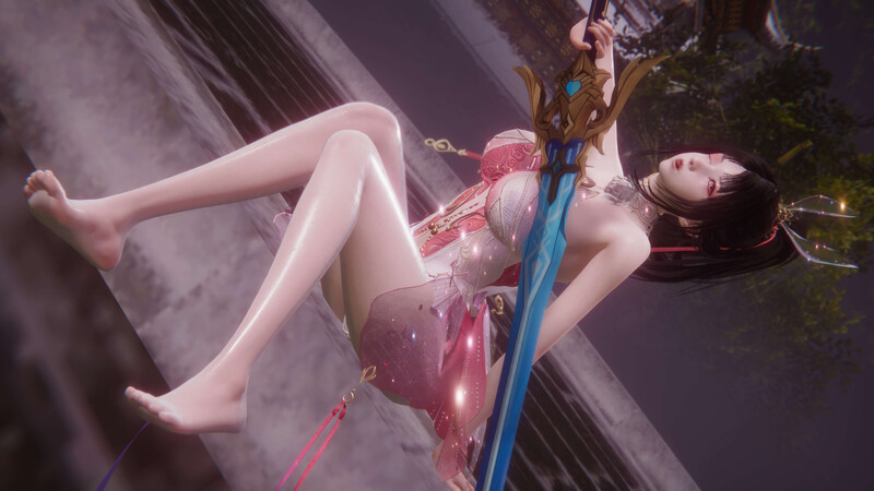 [中文][新漫][3D]堕落01-43+巫毒蒂法+設定[黑丝] 