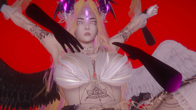 [中文][新漫][3D]堕落01-47+巫毒蒂法+設定[黑丝] 