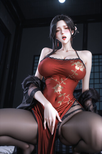 [中文][新漫][3D]我妻柒柒·改01-06v2[黑丝.无水印] [1675P]