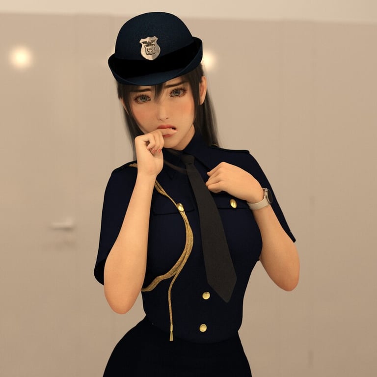 [中文][新漫][3D]黑丝女警队+番外篇-林岚的旧相识01-02[调教] 