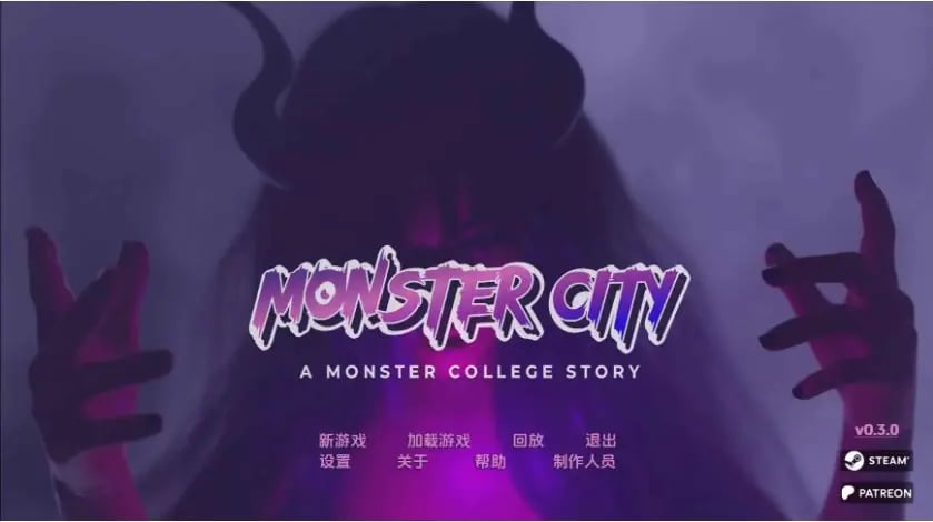 【PC/安卓/AI汉化版/欧美/SLG游戏/3.9G】怪物城市：怪物学院的故事 (Monster City: A Monster College Story) Ver0.8.1 AI汉化版+PC+安卓+欧美SLG动态游戏+3.9G-中文绅士啊游戏下载,黄游,色情手机游戏,绅士漫画,里番