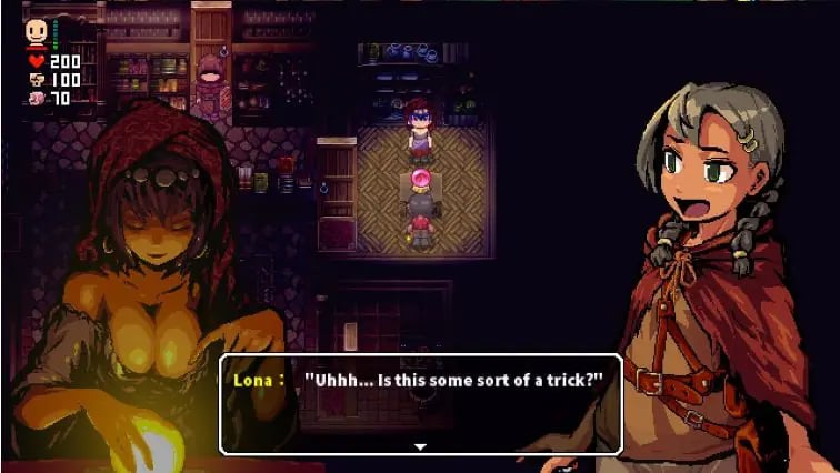 【PC/官中/精品/RPG游戏/740M】 洛娜的世界 (LonaRPG) B.0.10.4.1 官方中文步兵版+精品RPG游戏+740M