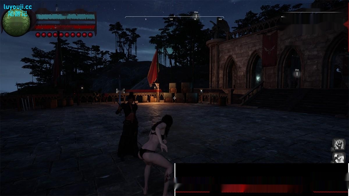 血族迷情Kalyskah v0.24中文版:号称P站最强游戏 连NPC都可捏人+画廊