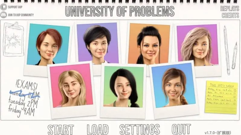 【PC/AI汉化/欧美/SLG游戏/14.41G】问题大学 (University of Problems) Ver1.8.5 AI汉化版+欧美SLG游戏+14.41G-中文绅士游戏下载,黄游,色情手机游戏,绅士啊漫画,里番