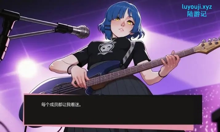【PC/安卓/AI汉化/日系/SLG游戏/1.0G】吉他热潮 (Guitar Crush) Ver0.1.3b AI汉化版+PC+安卓+日系SLG游戏+1.0G