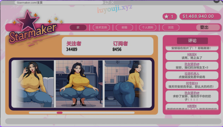 【PC/AI汉化/欧美/SLG游戏/2.60G】 造星者物语 (Starmaker Story)Ver1.8E 内嵌AI汉化版+欧美SLG游戏+2.60G