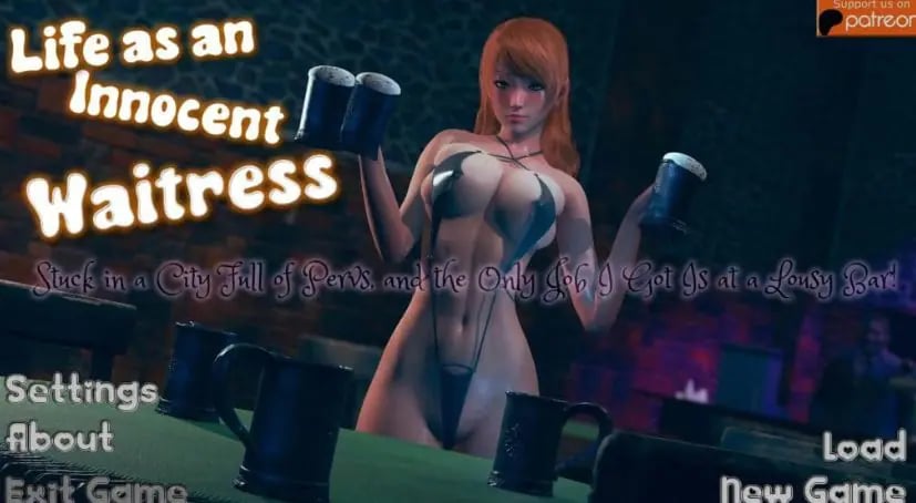 【PC/安卓/AI汉化/欧美/3D/沙盒/SLG游戏/2.17G】无辜服务员的生活 (Life as an Innocent Waitress) Ver0.4.1 AI汉化版+PC+安卓+欧美3D沙盒SLG游戏+2.17G-中文绅士游戏啊下载,黄游,色情手机游戏,绅士漫画,里番