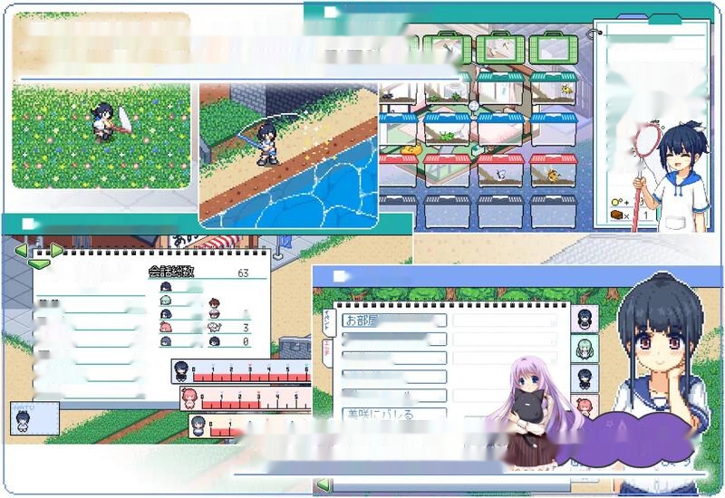 [爆款SLG/日常生活/像素全动态/PC] 乡间拾趣夏日谈（なつのさがしもの）V1.02 STEAM官中 640M