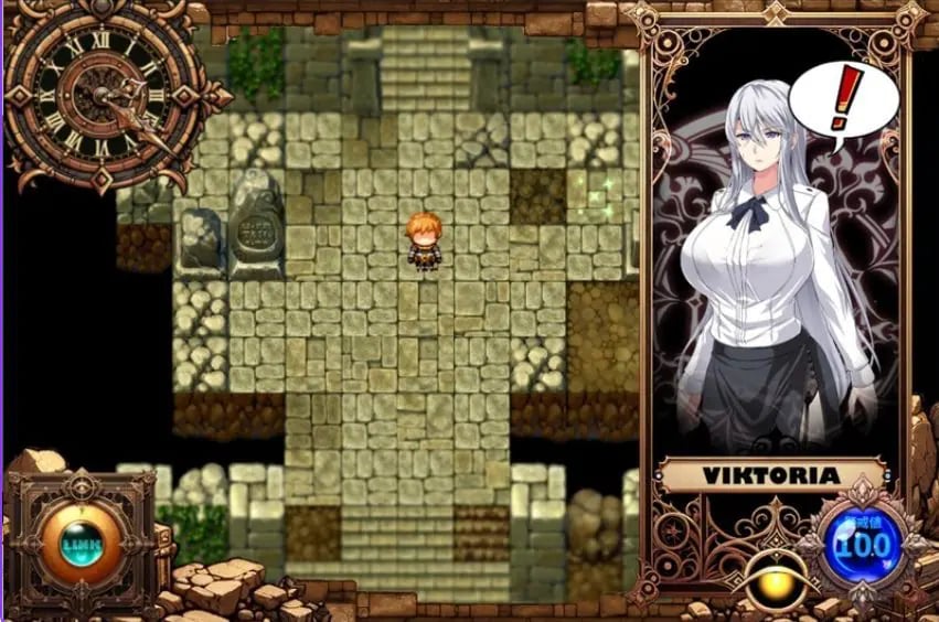 【PC/AI汉化/回合/RPG游戏/1.40G】 被威胁的苍银 （穢れゆく蒼銀）体验版 Ver0.9 AI汉化版+回合RPG游戏+1.40G