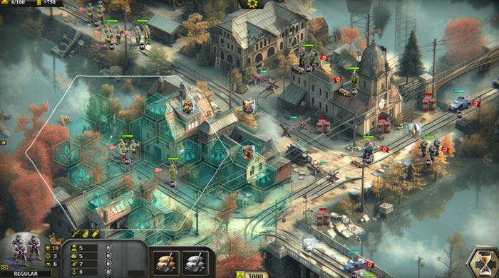 前线二战突击兵团 v1.0.20 STEAM官方中文版 回合制策略战棋游戏