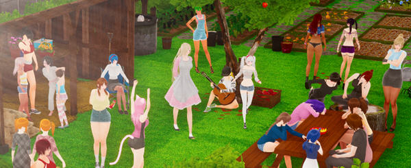 小绿山(Little Green Hill) v1.1 汉化版 PC+安卓 动态SLG游戏 8.6G