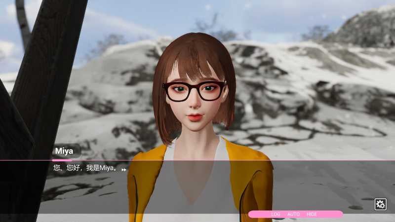 雪山别墅与三个妹子的假期 v1.55 官方中文版 剧情SLG游戏 4.2G