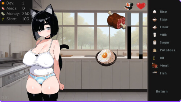 【PC/安卓/AI汉化/日系/SLG游戏/1.8G】猫娘宅急便 (My State Sponsored Catgirl)Ver1.05 PC+安卓+日系SLG游戏+1.8G