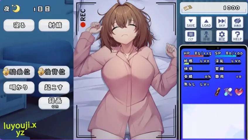 【PC/生肉/互动/SLG游戏/260M】 同居生活游戏妹妹系（同棲性活ゲーム妹系） Ver1.003 生肉版+存档+互动SLG游戏+260M