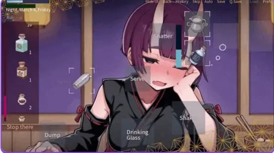 【PC/官中/互动/SLG游戏/310M】调酒师:月光灯主持人 (Bartender: Moonlight Host) DEMO Ver260731 官中步兵版+互动SLG游戏+310M