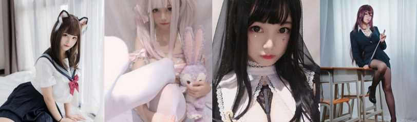 【奇怪资源/奇怪COS】蜜汁猫裘合集图包35套，超亮好身材D羄杯傲人【7.2G】