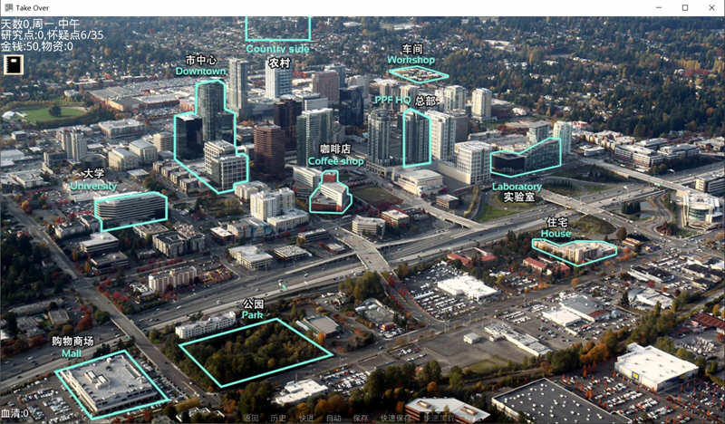 体验接管(Take Over) v0.81 汉化版，PC与安卓上的沙盒动态SLG游戏魅力无穷！