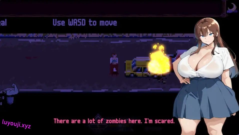 【PC/生肉/肉鸽/ACT游戏/730M】丧尸末日：NTR 危机（ZOMBIE NTR APOCALYPSE） Ver1.1 生肉步兵版+肉鸽ACT游戏+730M