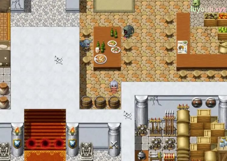 【PC/AI汉化/日系/2D/探索/RPG游戏/1.55G】红莲的龙骑士 Ver1.02 AI汉化版+日系2D探索RPG游戏+1.55G