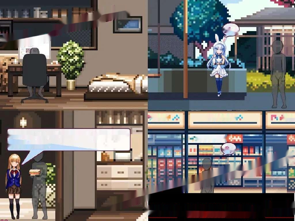 [互动SLG/像素动态] 邻家堕天使 The Fallen Angel Next Door v2.3 PC+安卓 AI汉化版