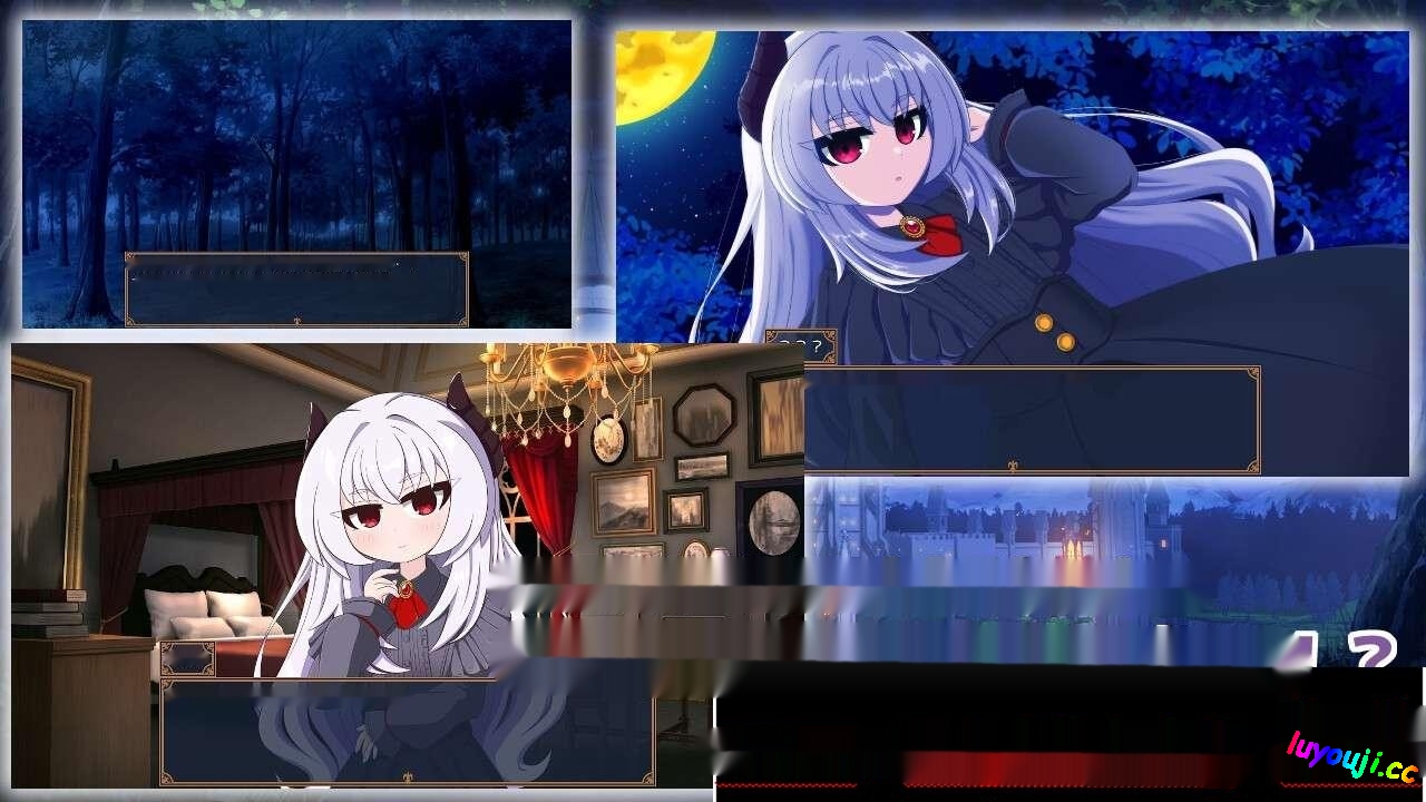 [互动SLG] 月夜魔王城-与魔王大人的异世界同居生活 月夜の魔王城-魔王様との異世界同居生活 AI汉化版 [1.2G]