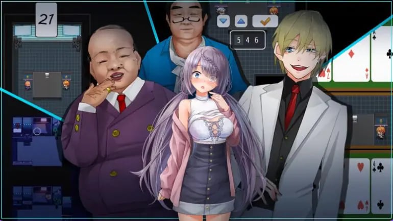 【PC/安卓/官中/日式/RPG游戏/3.40G】 密室游戏决斗～今天谁会买走我的女友～ 官中步兵版+存档+PC+安卓+日式RPG游戏+3.40G