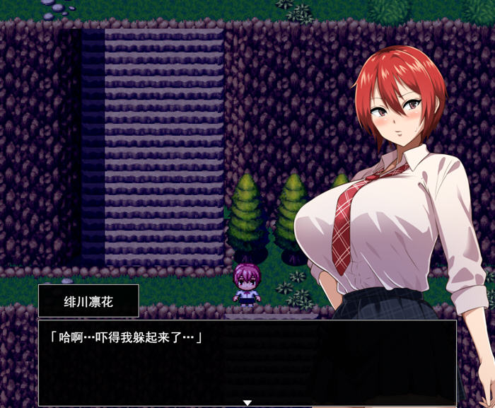 在月夜下绽放的红色花朵【月夜下辉映的赤红之花 AI汉化版 RPG游戏】绽放出奇幻之旅