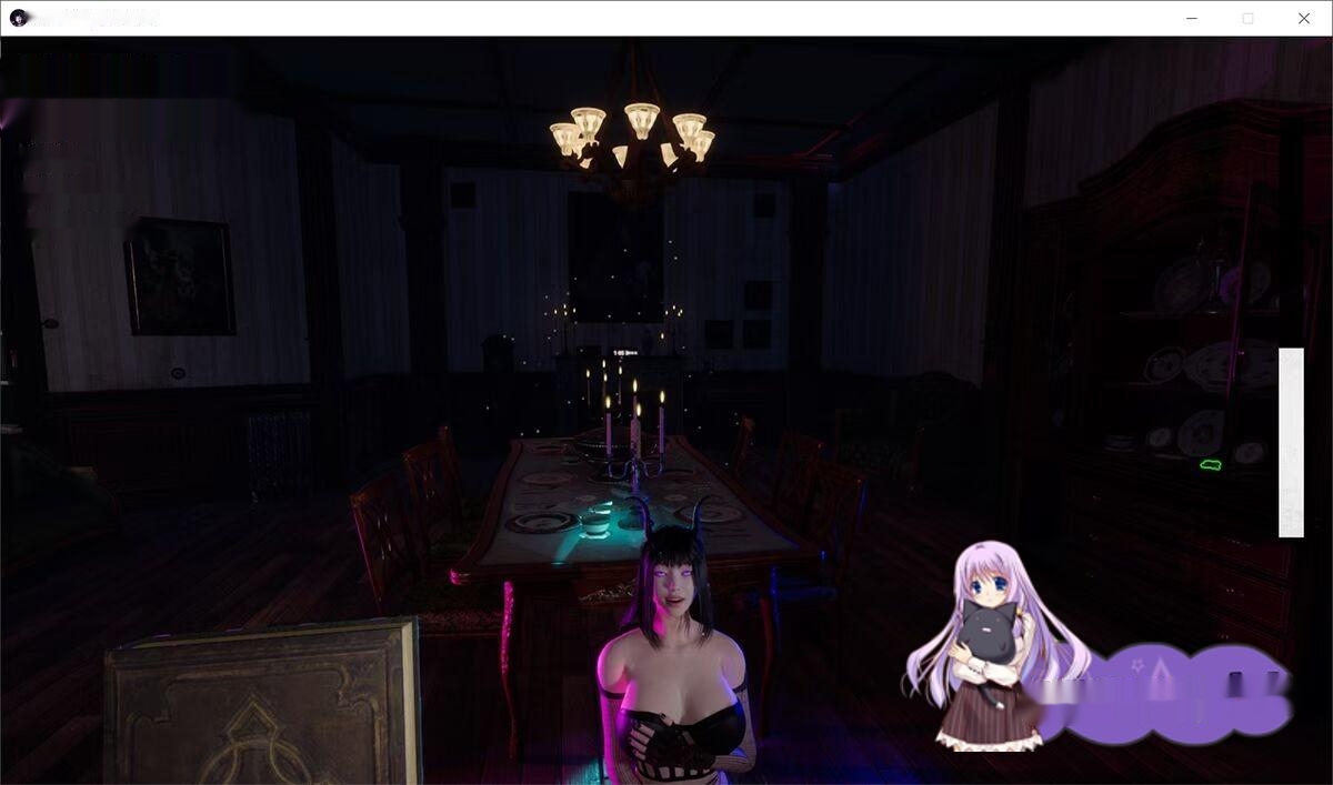 闹鬼天堂Haunting Havens V0.14机翻汉化版 有点恐怖但十分好玩的冒险游戏