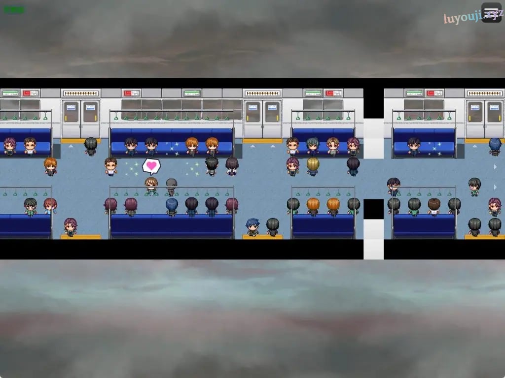 【PC/安卓/AI汉化/互动/RPG游戏/1.40G】 触摸电车 （お触り電車） 内嵌AI汉化版+作弊码+PC+安卓+互动RPG游戏+1.40G