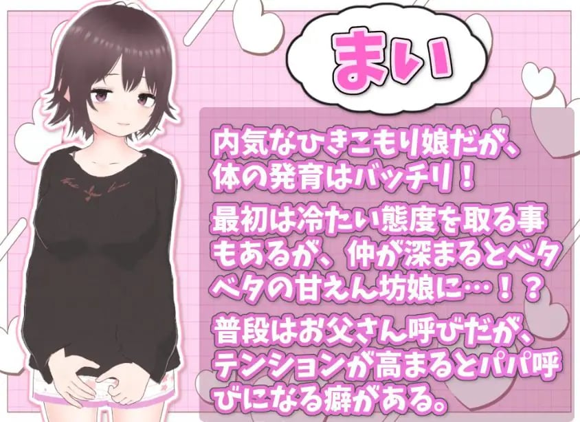 【PC/官中/互动/SLG游戏/1.0G】 理想的家里蹲生活 ～父女甜蜜恩爱同居～ Ver1.1.0 官中版+存档+去码补丁+互动SLG游戏+1.0G