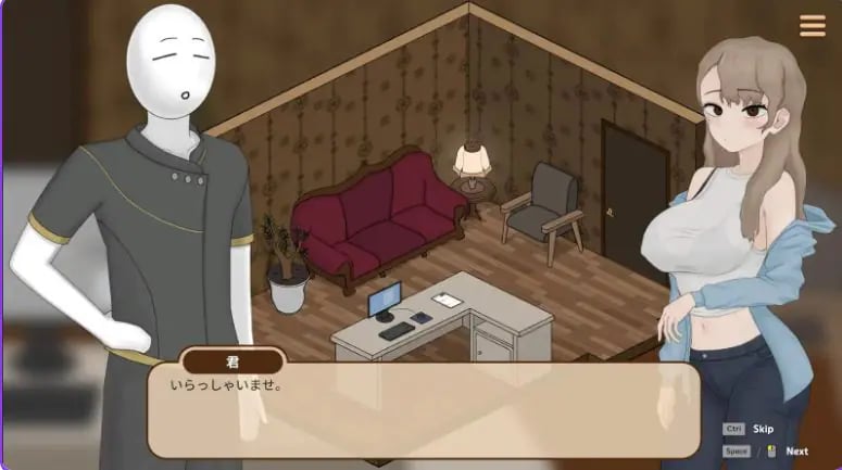 【PC/官中/互动/SLG游戏/550M】 以前欺负过的不良少年现在居然成了我按摩店的部下～ 官中版+存档+互动SLG游戏+550M