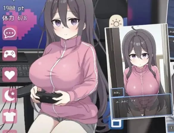 【PC/AI汉化/同居/日系/2D/互动/SLG游戏/850M】网恋女友!~与宅女女友的甜蜜同居生活~ AI汉化版+同居+日系2D互动啊SLG游戏+850M