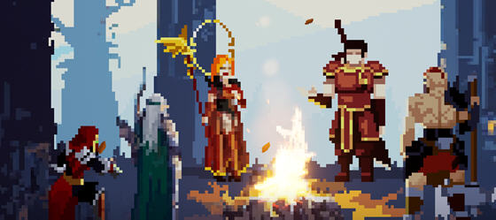 那一天，我的输出7万亿 v1.0 官方中文版 像素风格闯关游戏 300M