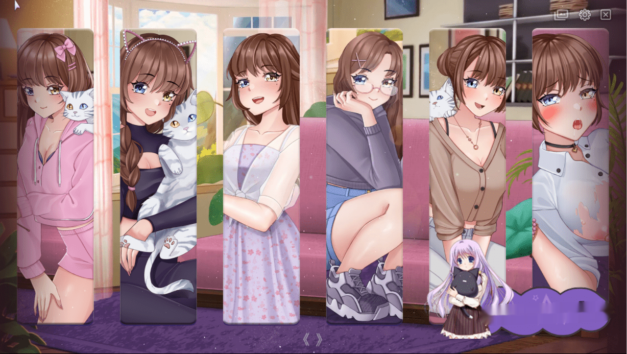 [SLG游戏官中/动态/换装/黑丝] 我的邻居猫 My Neighbor Neko 官方中文步兵版 800M-中文绅士游戏下载,黄游,色情手啊机游戏,绅士漫画,里番