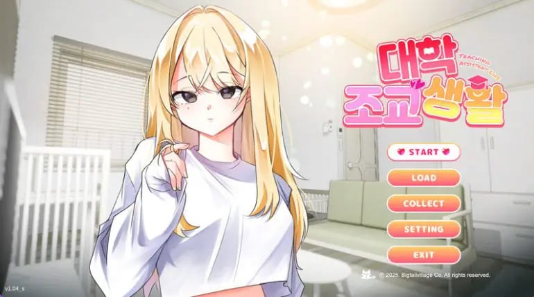 【PC/官中/养成/SLG游戏/1.1G】大学助教生活（Teaching Assistant Life）Ver1.11 官中步兵版+养成SLG游戏+1.1G-中文绅士游戏下载,黄游,色情手机啊游戏,绅士漫画,里番