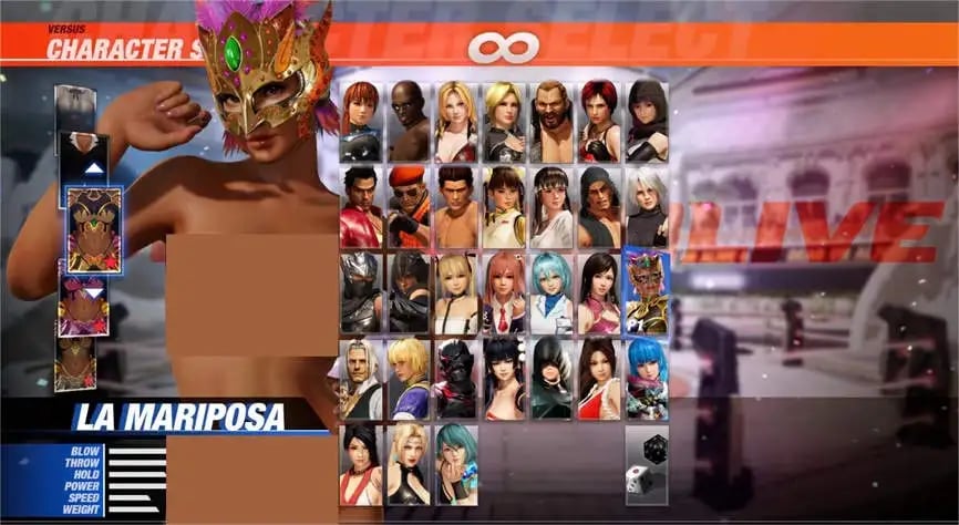 死或生6:Cn福利版/DOA6 Cn Mod（已更新至V1.22+集成全部461个DLCs+全任务+R18MOD+解锁DLC衣服存档+游戏修改器）