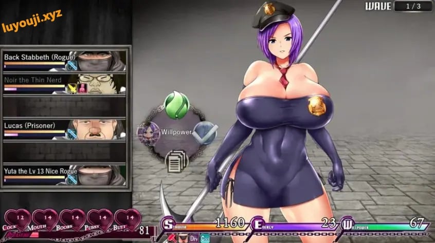 【PC/官中/爆款/RPG游戏/1.90G】 卡琳的监狱（Karryn’s Prison）Ver1.3.1.28 官中步兵版 作弊+全DLC+爆款RPG游戏+1.90G