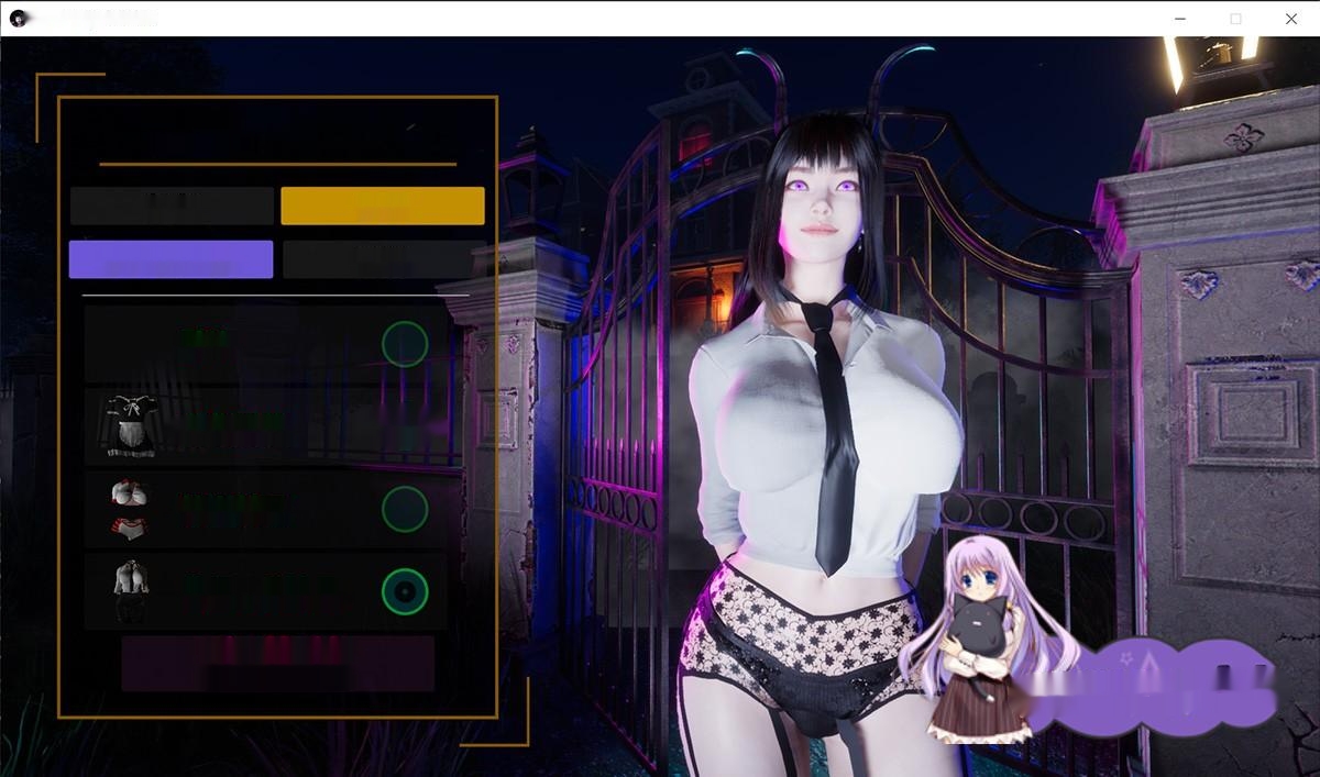 闹鬼天堂Haunting Havens V0.14机翻汉化版 有点恐怖但十分好玩的冒险游戏