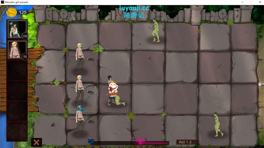 魔女突袭:镇守/Monster girl assault（V1.0.0英文版+集成DLC-植物大战僵尸人物版）