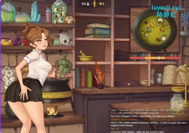 【PC/安卓/AI汉化/日式/RPG游戏/910M】赫敏的商店（Hermione’s Shop） Ver0.2.7 PC+安卓+内嵌AI汉化步兵版+作弊码+910M-中文绅士游戏下载,黄游啊,色情手机游戏,绅士漫画,里番