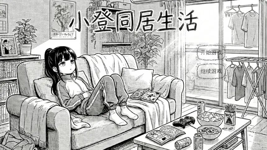 【PC/官中/互动/养成/SLG游戏/620M】 小登同居生活 Ver0.4 官中版+养成SLG游戏+620M