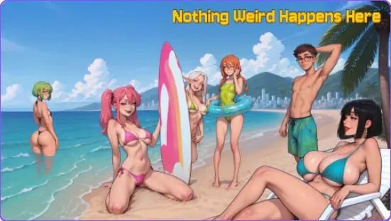 【PC/安卓/AI汉化/日系/SLG游戏/2.1G】无事发生 (Nothing Weird Happens Here) Ver0.54+PC+安卓+日系SLG游戏+2.1G