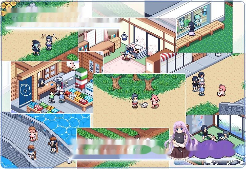 [爆款SLG/日常生活/像素全动态/PC] 乡间拾趣夏日谈（なつのさがしもの）V1.02 STEAM官中 640M