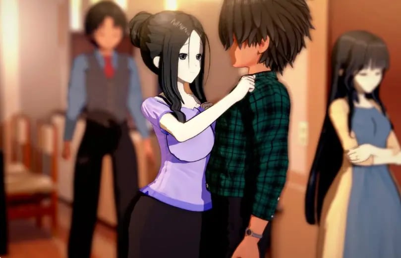 【PC/安卓/AI汉化/日系/SLG游戏/4.58G】黑玫瑰:情感交织的故事 (Black Rose -A Netori Story-) Ver0.5.7 AI汉化版+PC+安卓+日系SLG游戏+4.58G