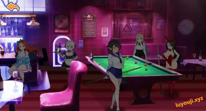 【PC/官中/日系/SLG游戏/1.01G】天使台球吧 (Angel Club) 官方中文版+日系SLG游戏+1.01G