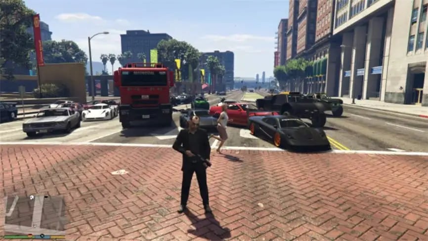 GTA5侠盗猎车手5:中国风6.0/Grand Theft Auto V China(V1.41+功能强大内置修改器+集成走私大暴走等全DLCs+警察模式+蜘蛛侠模式+热咖啡+1300辆真车+183位美女与英雄+200%存档+高清ENB画质补丁-满满的中国风元素-让你游戏停不下来)