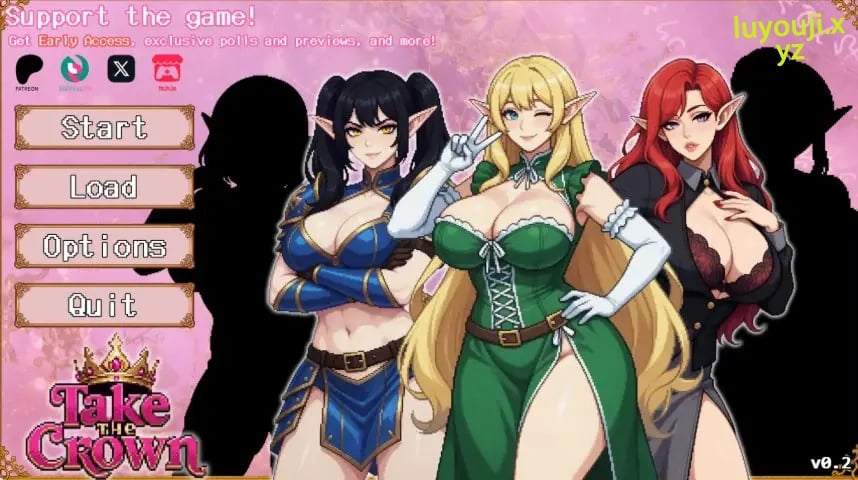 【PC/安卓/AI汉化/日系SLG/沙盒/2.80G】精灵少女夺冠记（Take the Crown） Ver0.2 AI汉化版+PC+安卓+日系SLG游戏+2.80G-中文绅士游戏下载,黄游,色啊情手机游戏,绅士漫画,里番