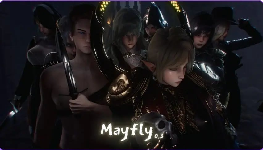 【PC/安卓/官中/亚洲风/SLG游戏/4.90G】 蜉蝣 （Mayfly） EP3 重置版 官中版+全画廊+PC+安卓+亚洲SLG游戏+4.90G