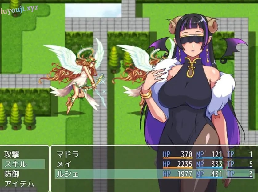 【PC/AI汉化/冒险/RPG游戏/320M】 两名魔族与新手召唤士～沉睡之腹与低吟之腹～ AI汉化版 +冒险RPG游戏+320M