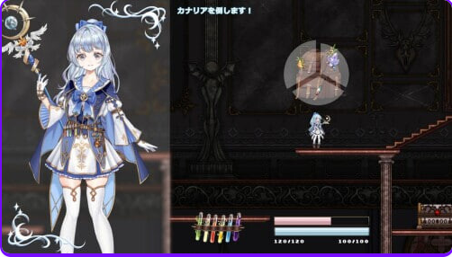 【PC/官中/动作/ACT游戏/1.50G】 轮回的莉薇娅 (リンネのリビア(仮) Ver0.4 demo fix1 官中版+动作ACT游戏+1.50G